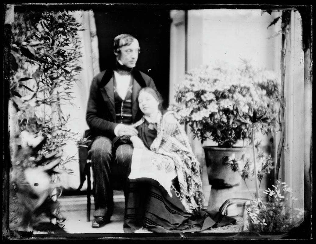 C.R.M. Talbot &amp; Olivia, glass negative