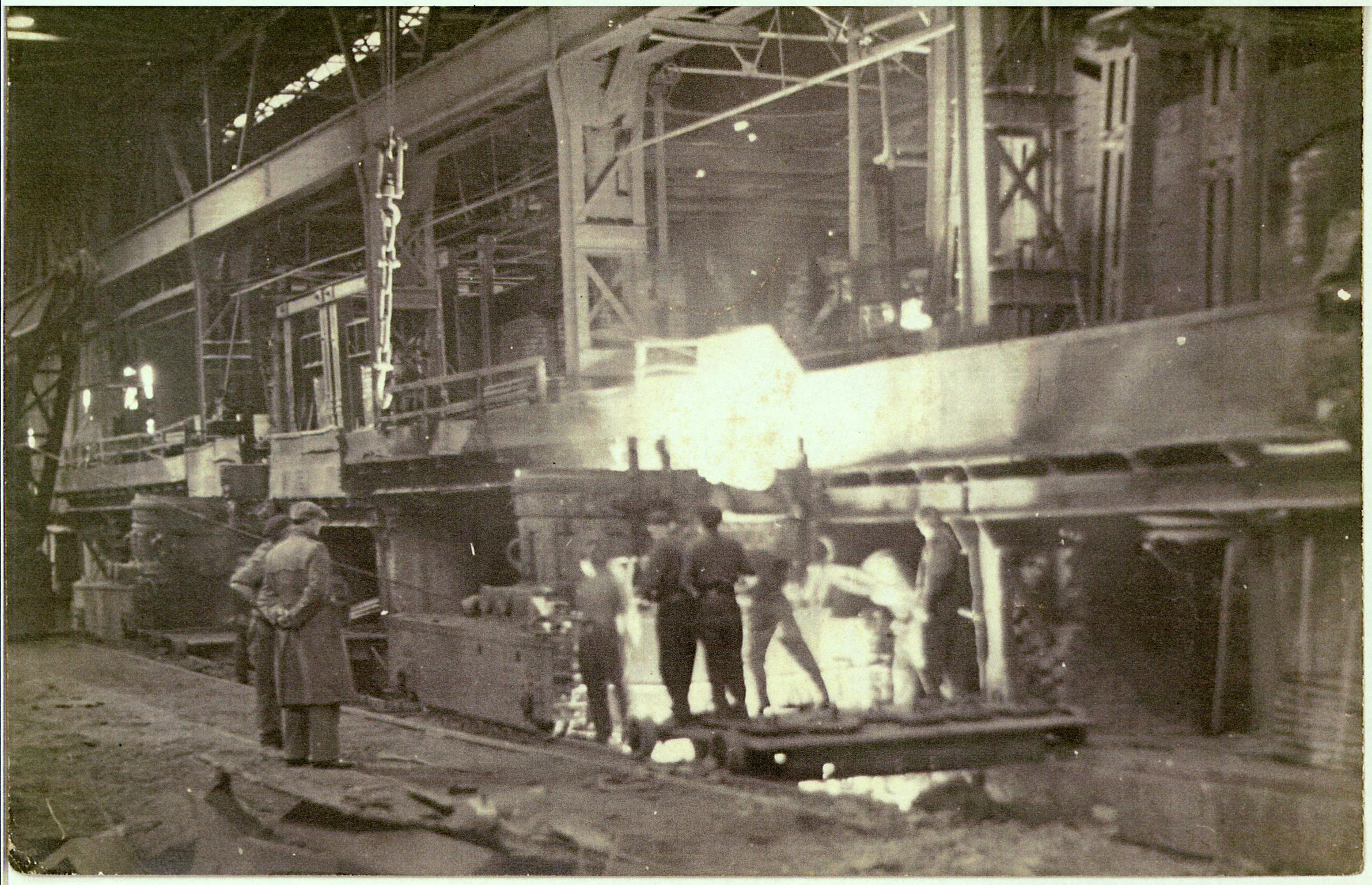 Pontardawe steelworks, photograph