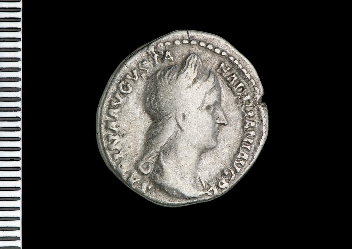 silver denarius (obv.)