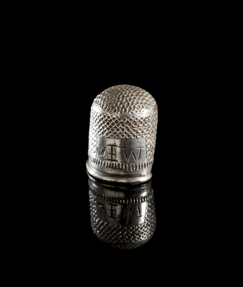 Post-Medieval silver thimble