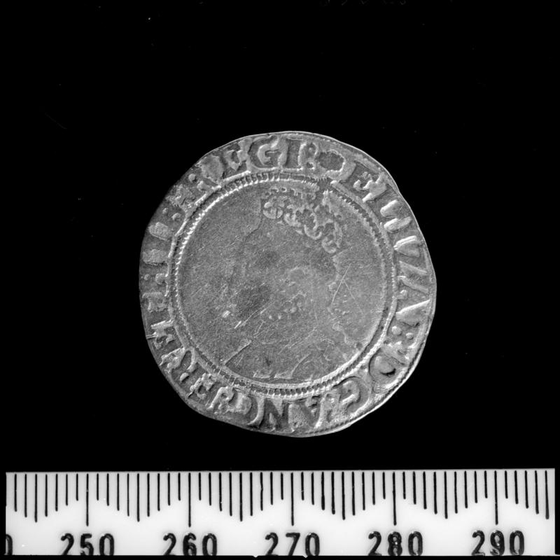 Tregwynt Hoard - Elizabeth I silver shilling