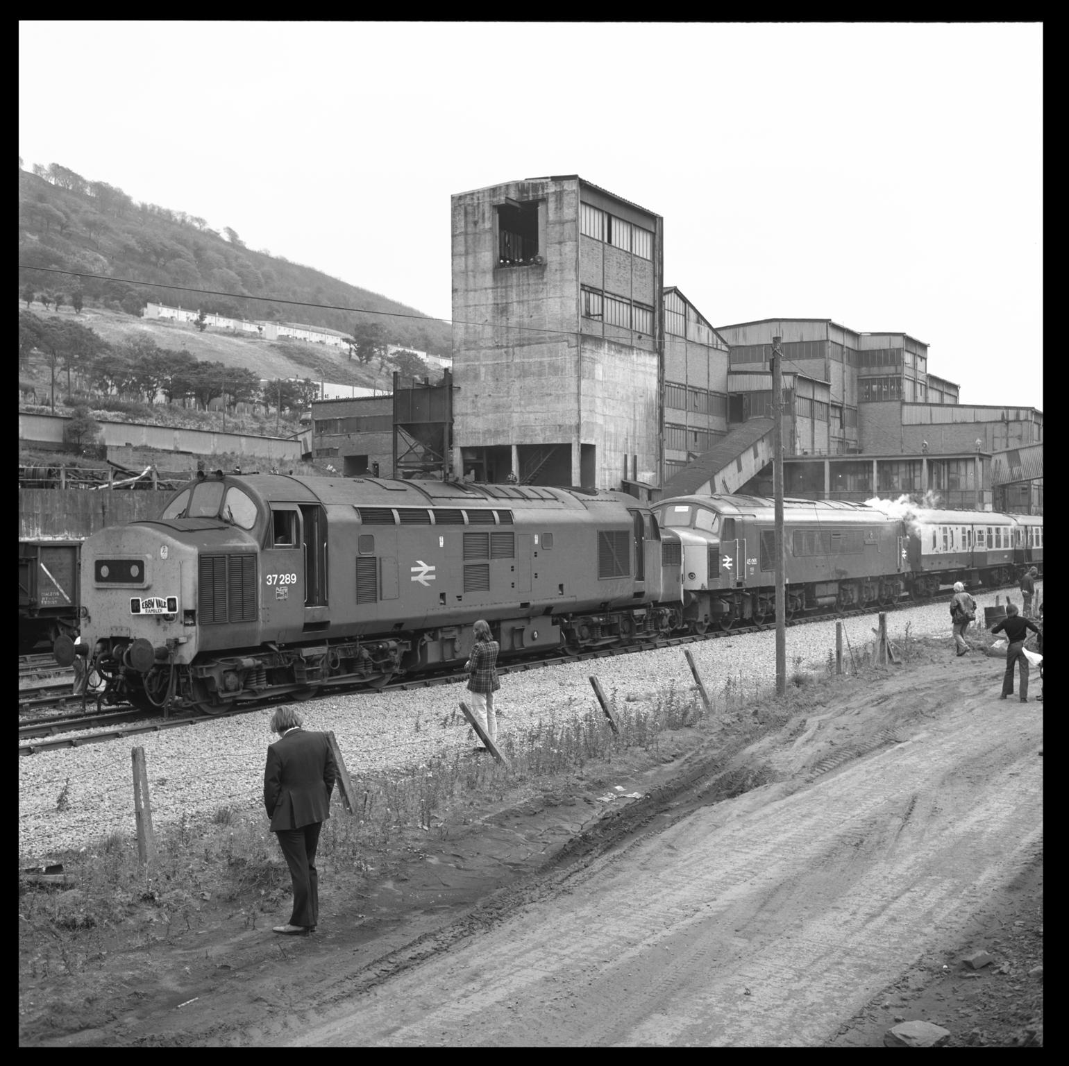 Abertillery New Mine, film negative