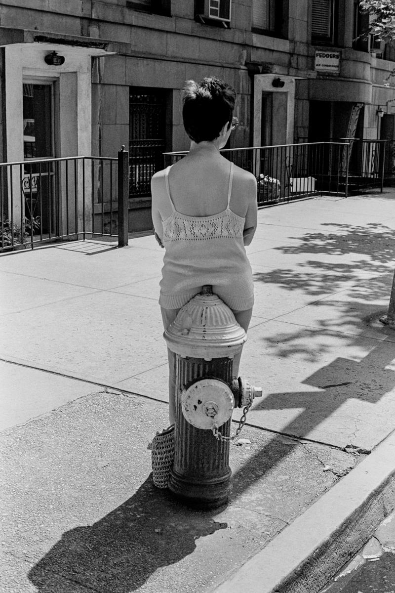 USA. NEW YORK. Street scene resting. 1980