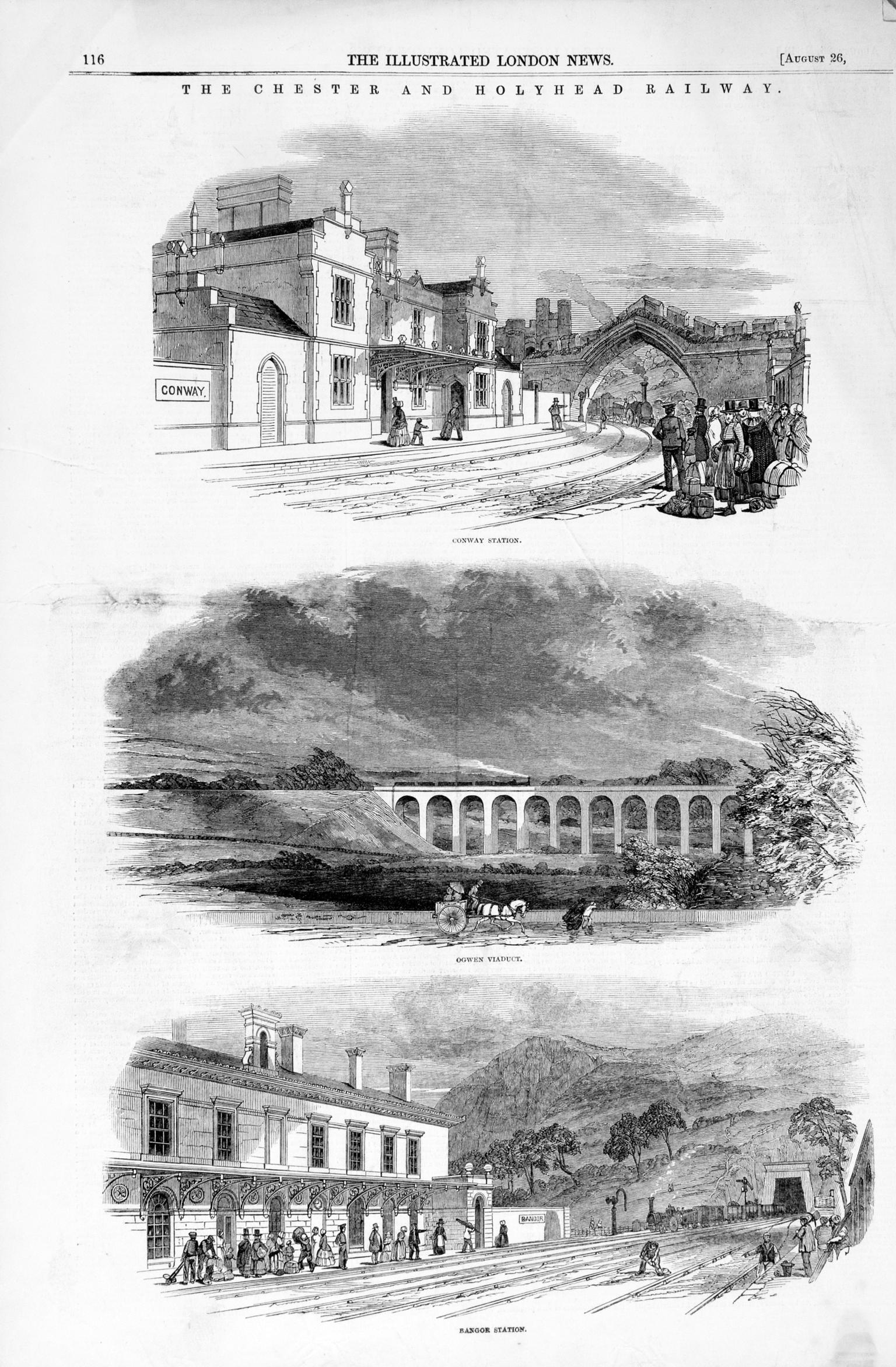 The Chester and Holyhead Railway (print)