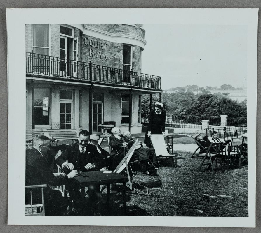 Court Royal miners' convalescent home, photograph