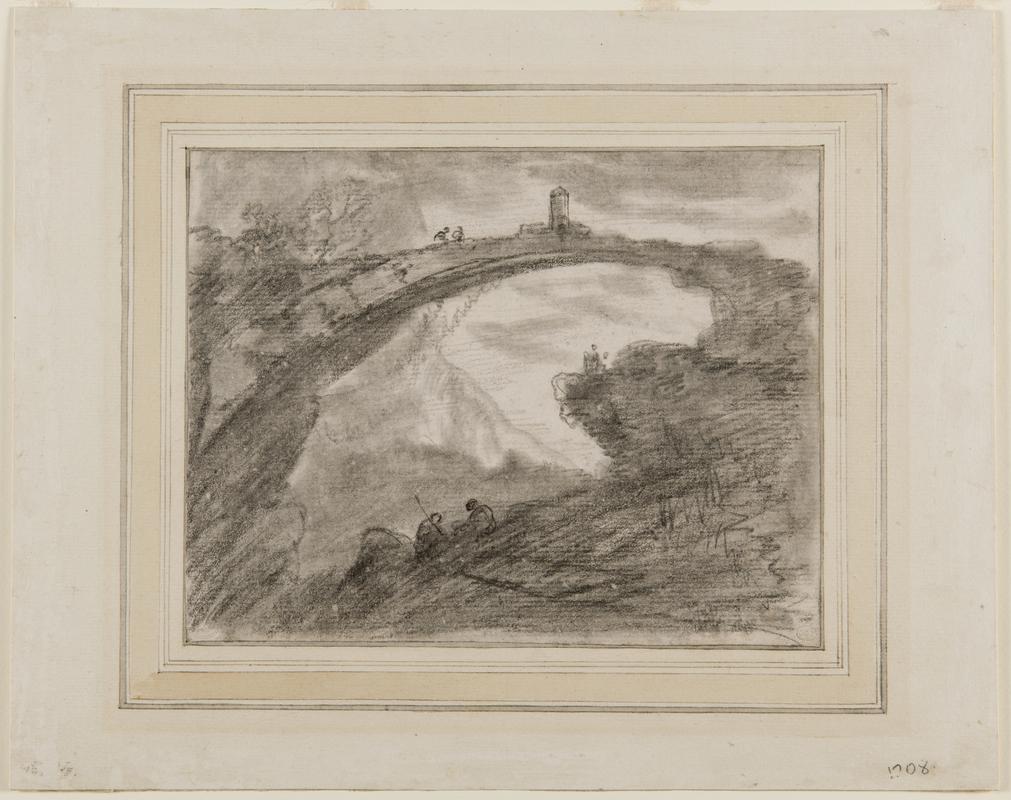 Landscape with bridge