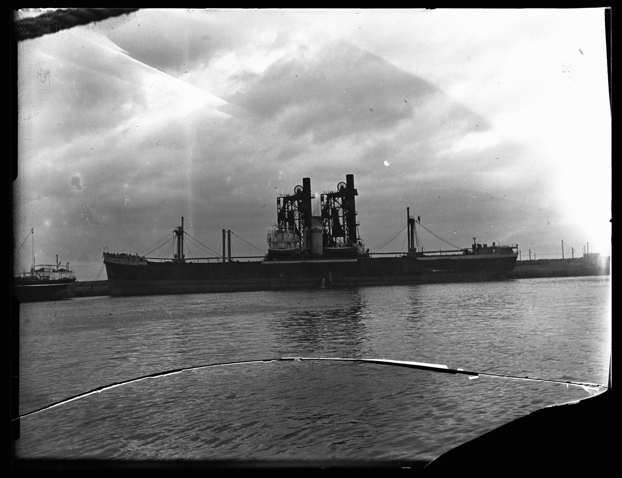 S.S. MARKAB, glass negative