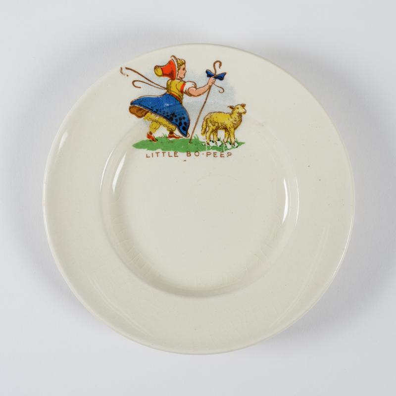 Plate, miniature