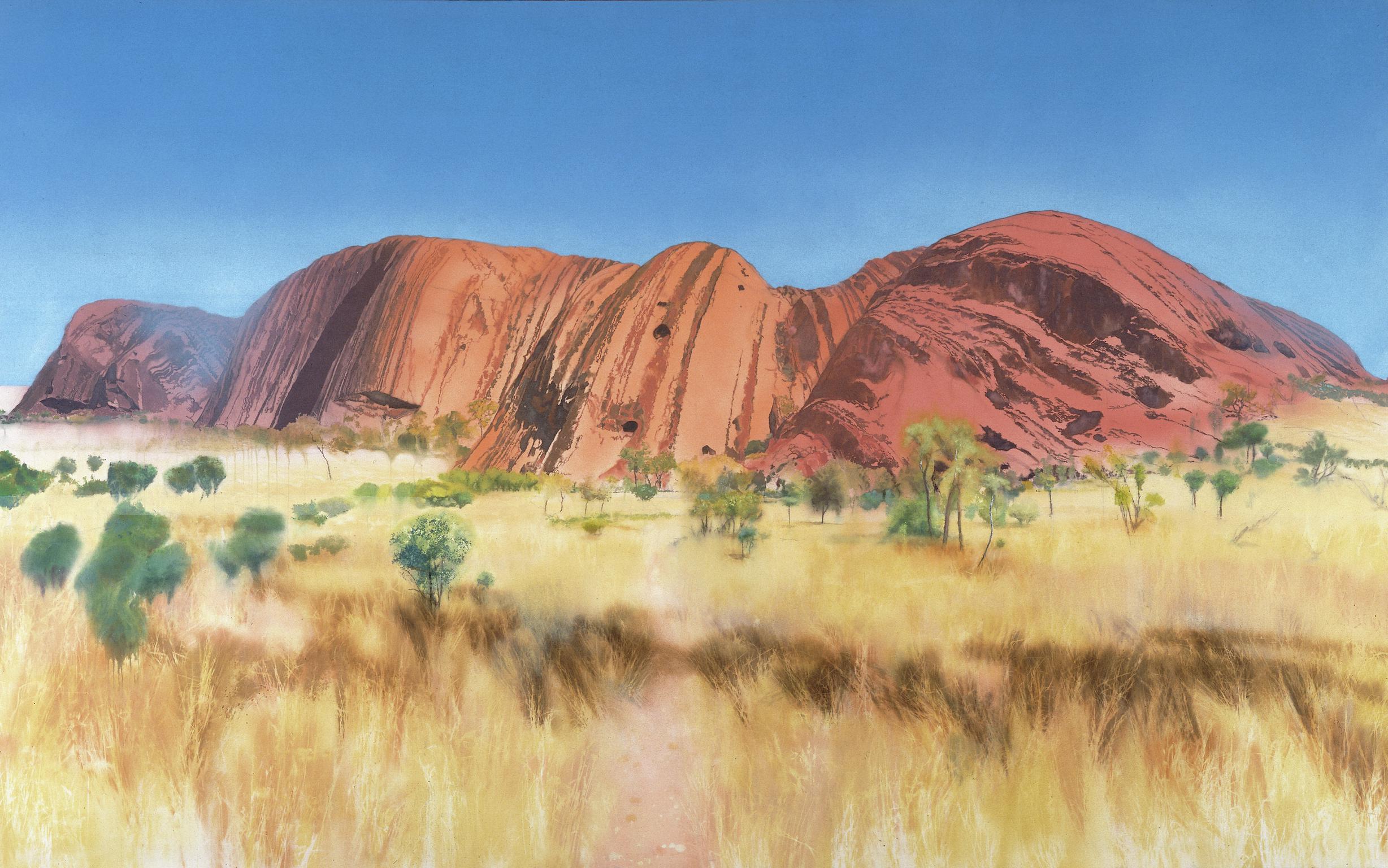 The Cathedral, The Southern Faces / Uluru (Ayers Rock)