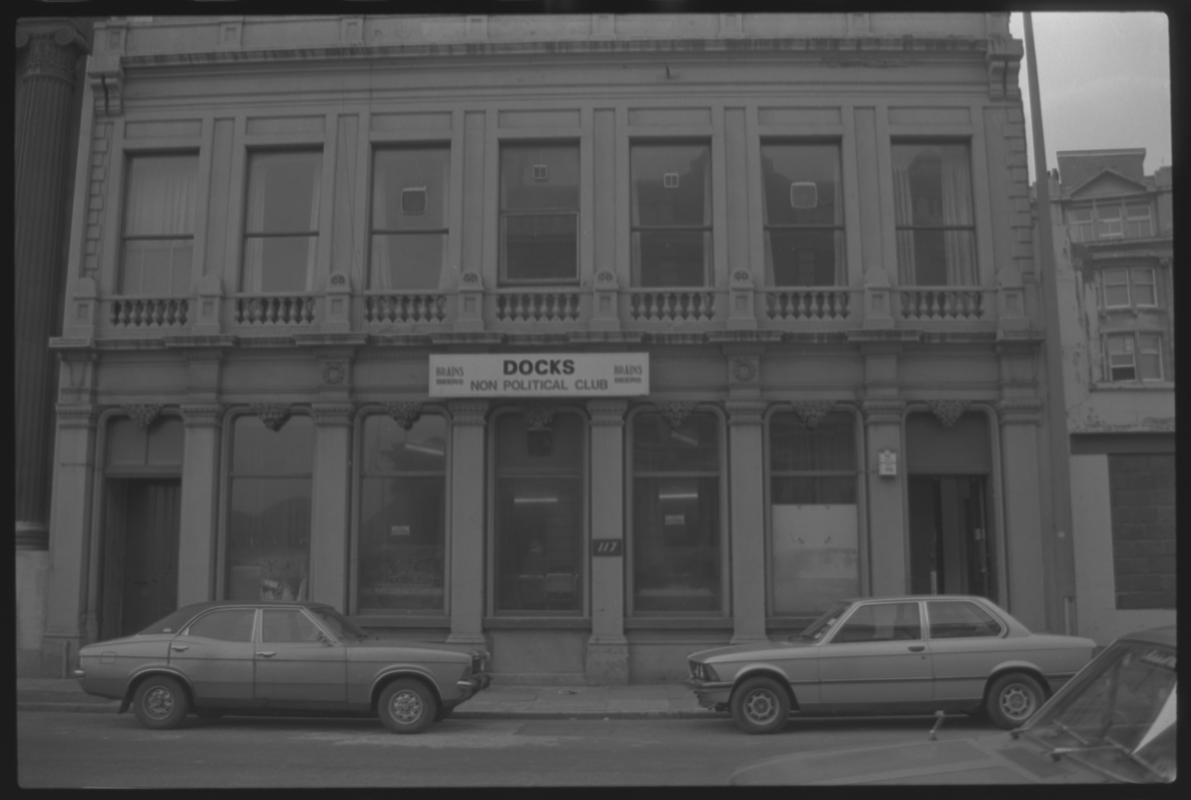 Docks Non Polictical Club, Bute Street.