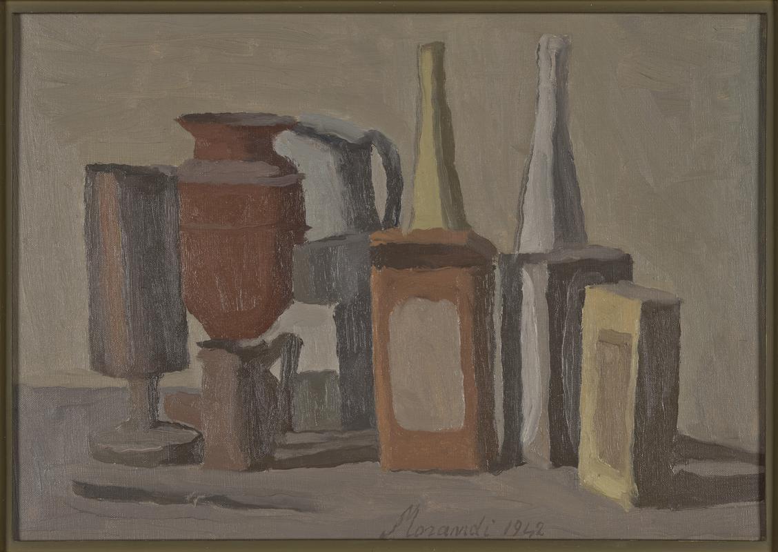 Still life with bottles