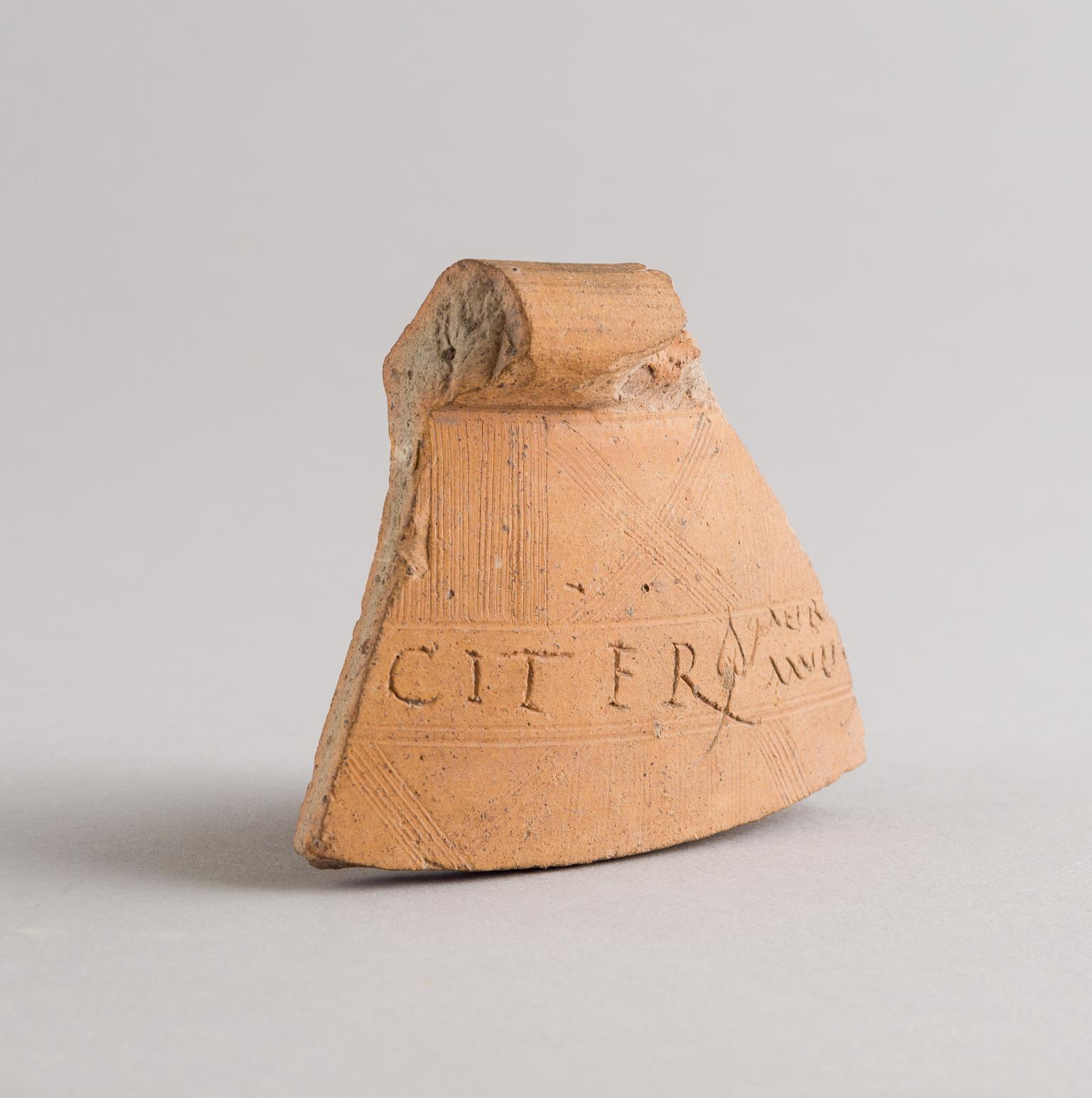 Roman pottery wine jar