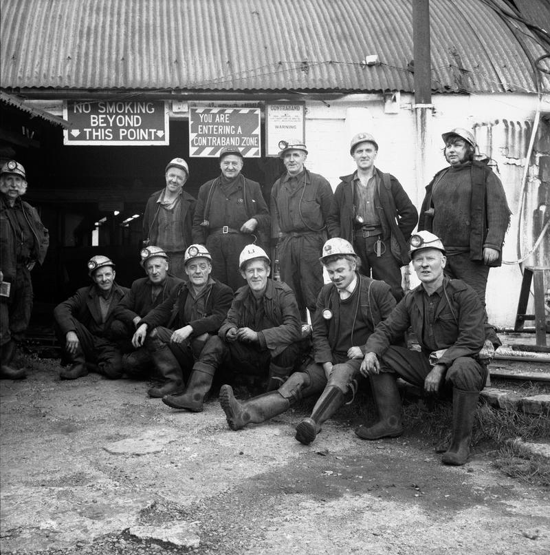 Big Pit Colliery, film negative