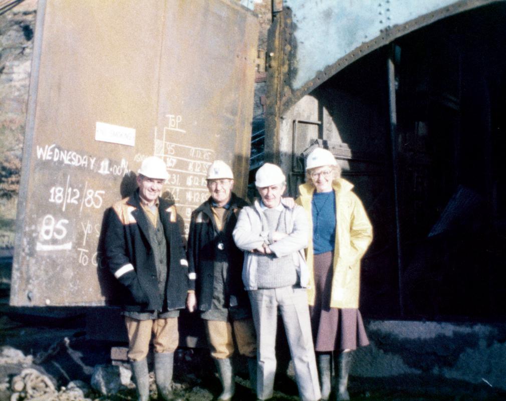 Mrs Audrey Griffiths at Markham Colliery