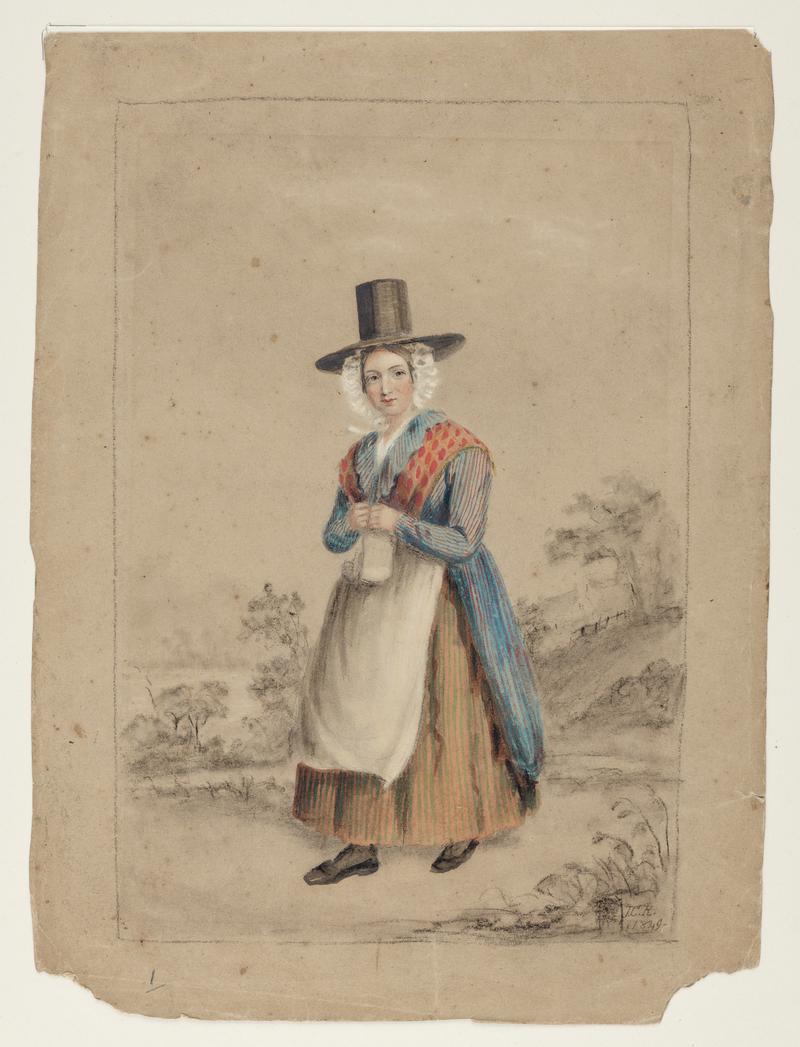 Welsh Costume - Jenny Jones, 1849