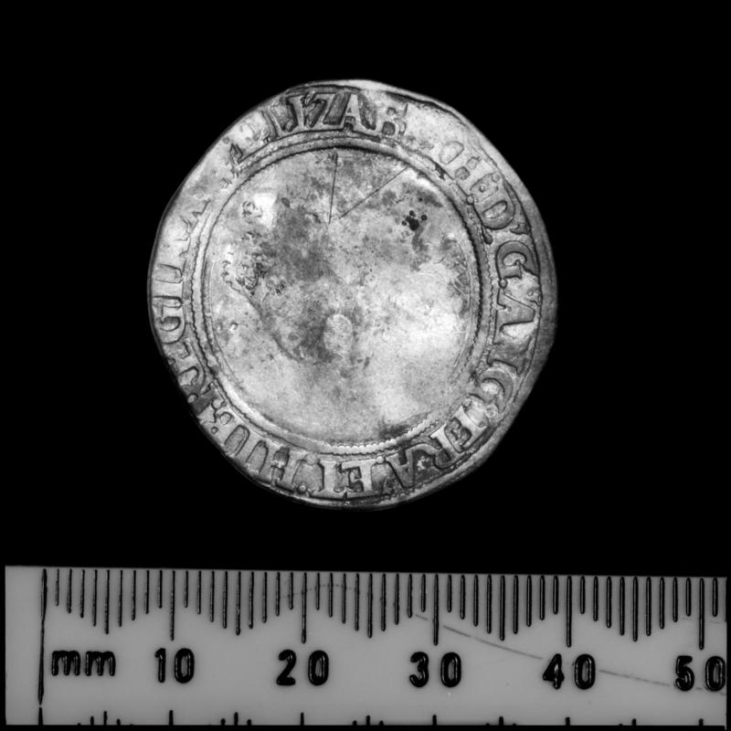 Tregwynt Hoard - Elizabeth I silver shilling