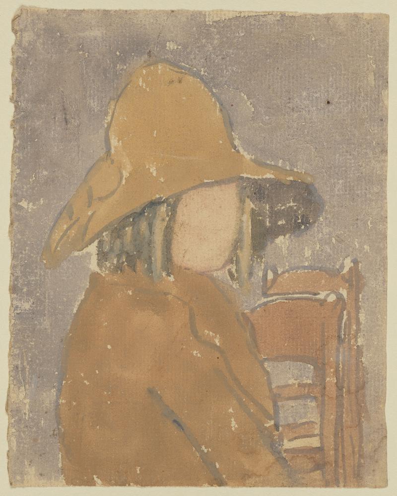 Girl in Hat and Coat
