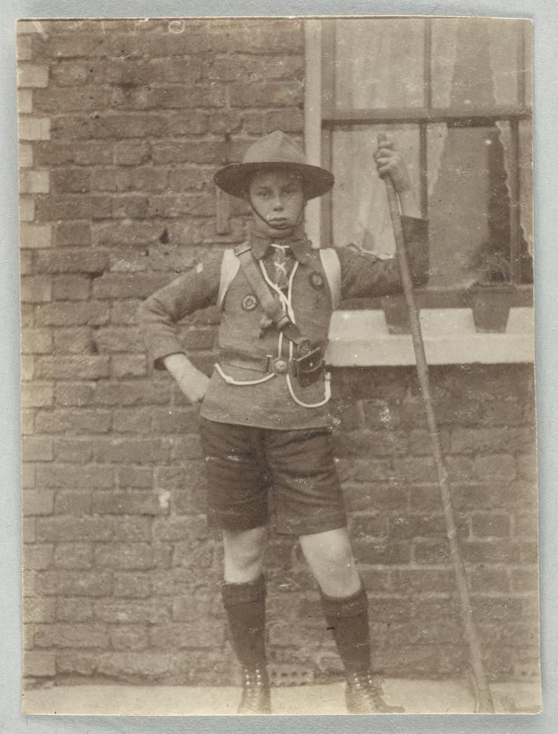 Young C.H. Watkins when a boy scout.