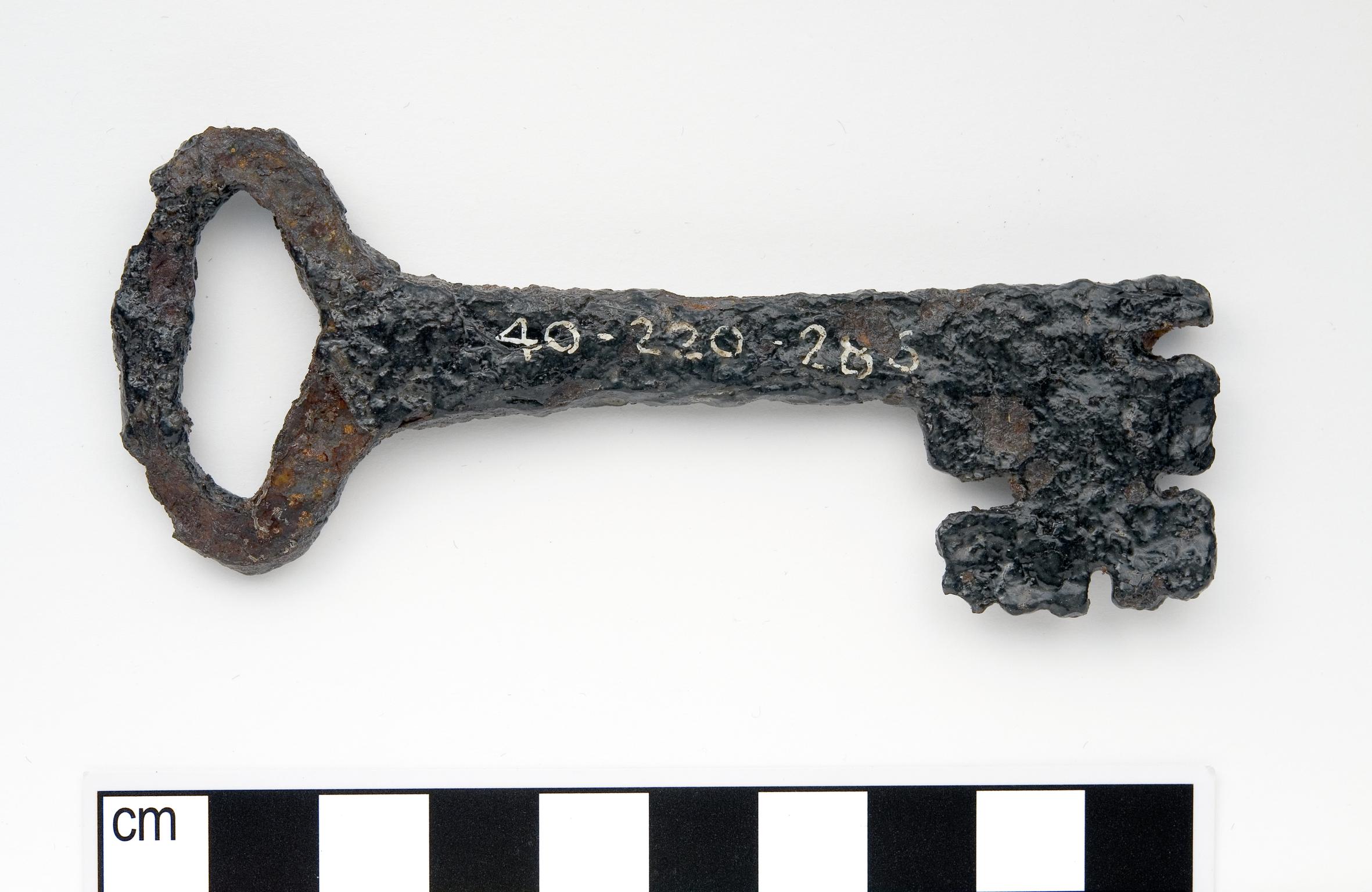 Medieval / Post-Medieval iron key