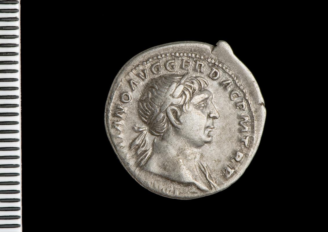 silver denarius (obv.)