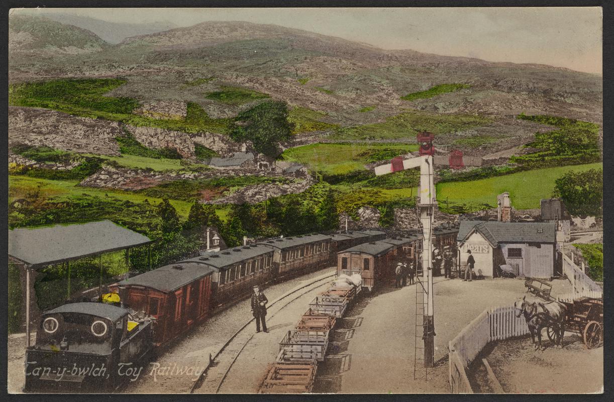 Tan-y-bwlch, Toy Railway (postcard)