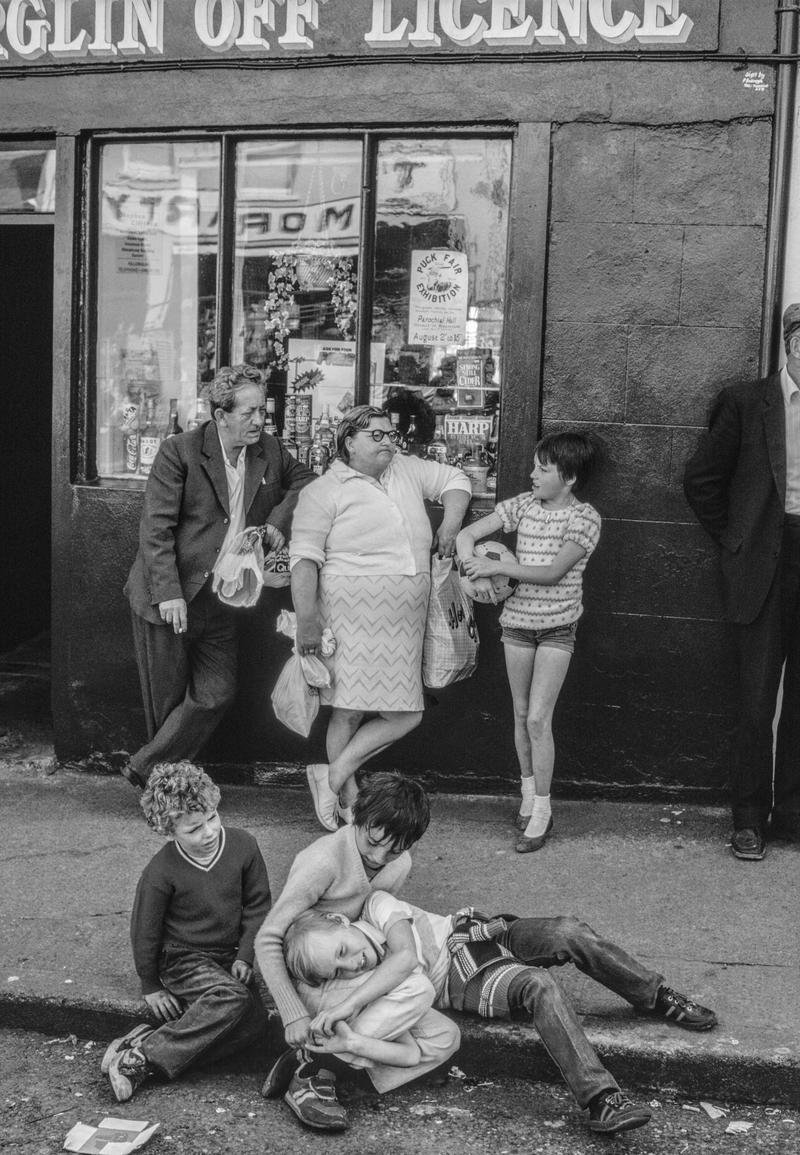 IRELAND. Killarney. Main street scene. 1984.