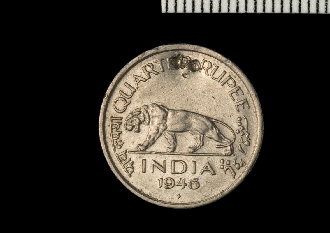 George VI quarter rupee (India)