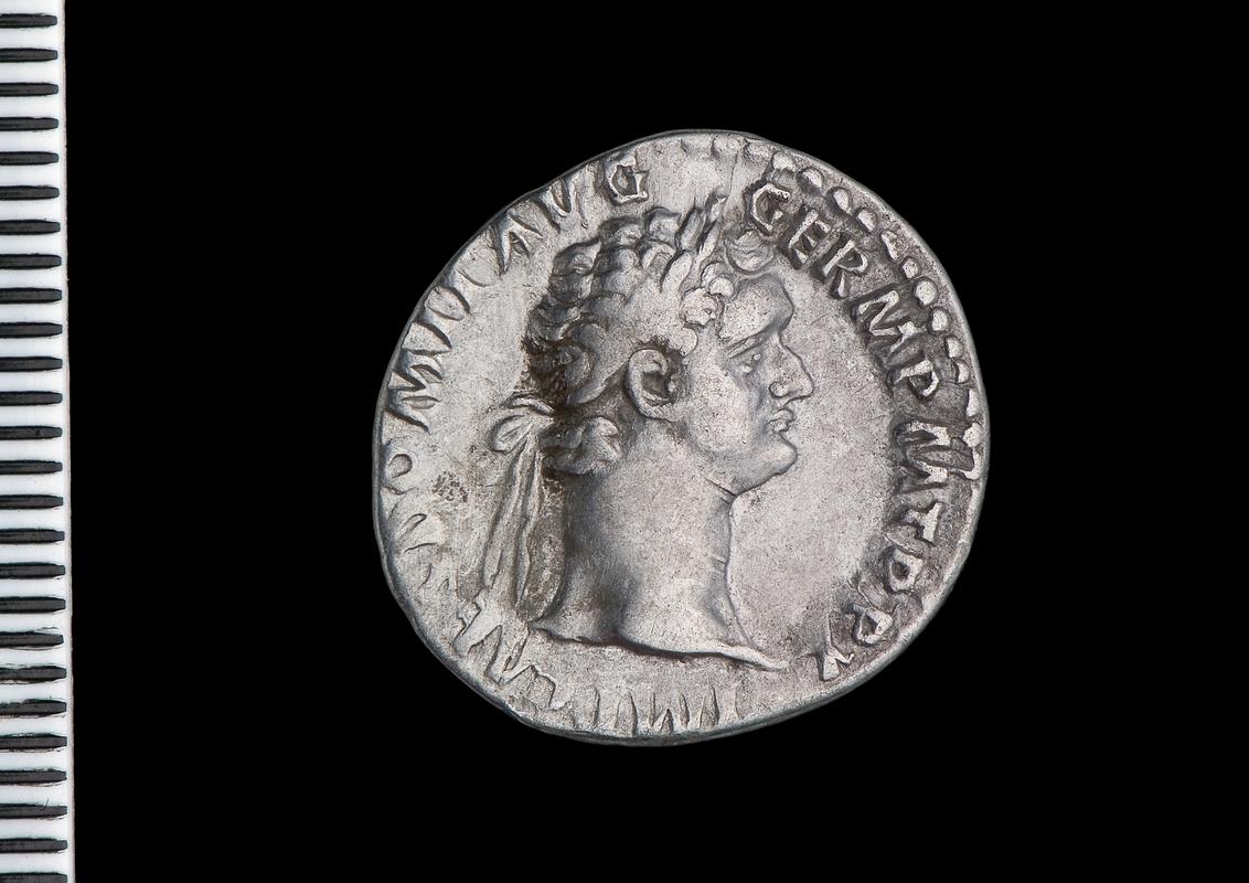 silver denarius (obv.)