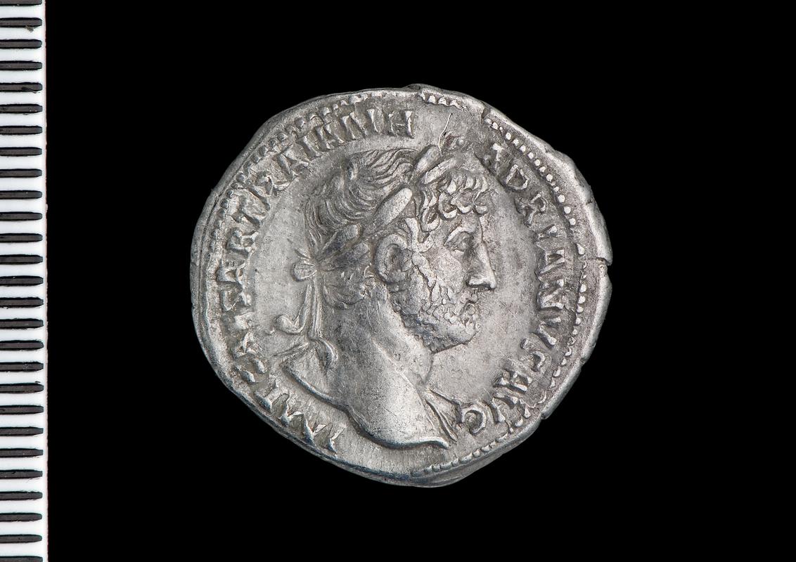 silver denarius (obv.)