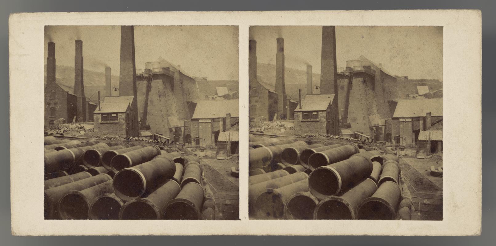 Brymbo ironworks, photograph