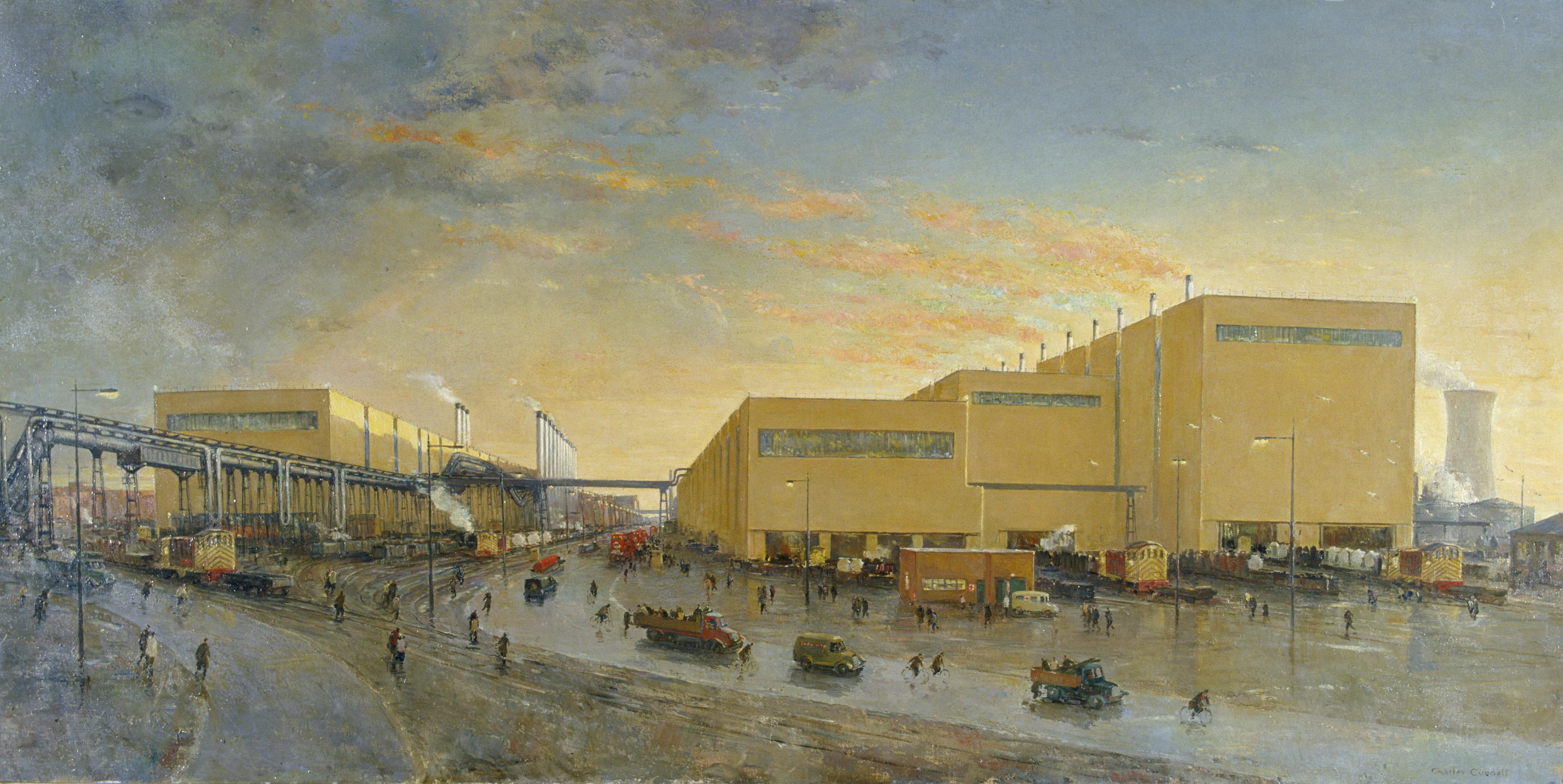 Abbey Works, Margam (painting)