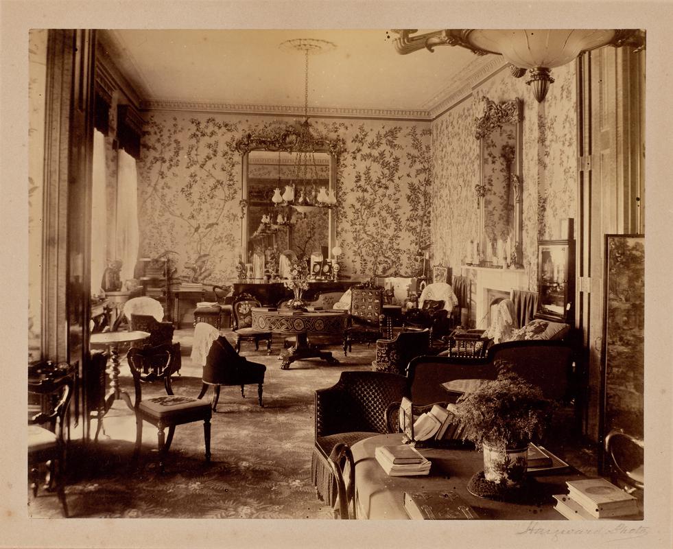 Unidentified interior, photograph