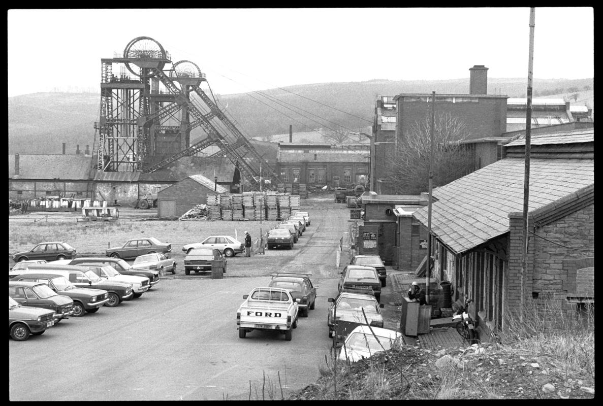 General surface view of Coed Ely Colliery