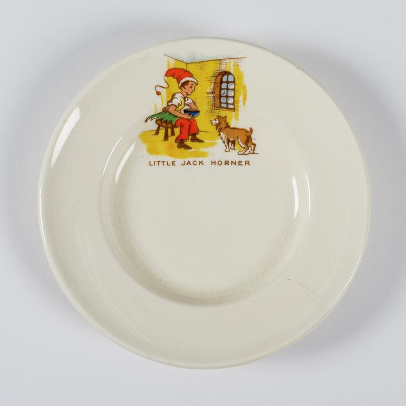 Plate, miniature