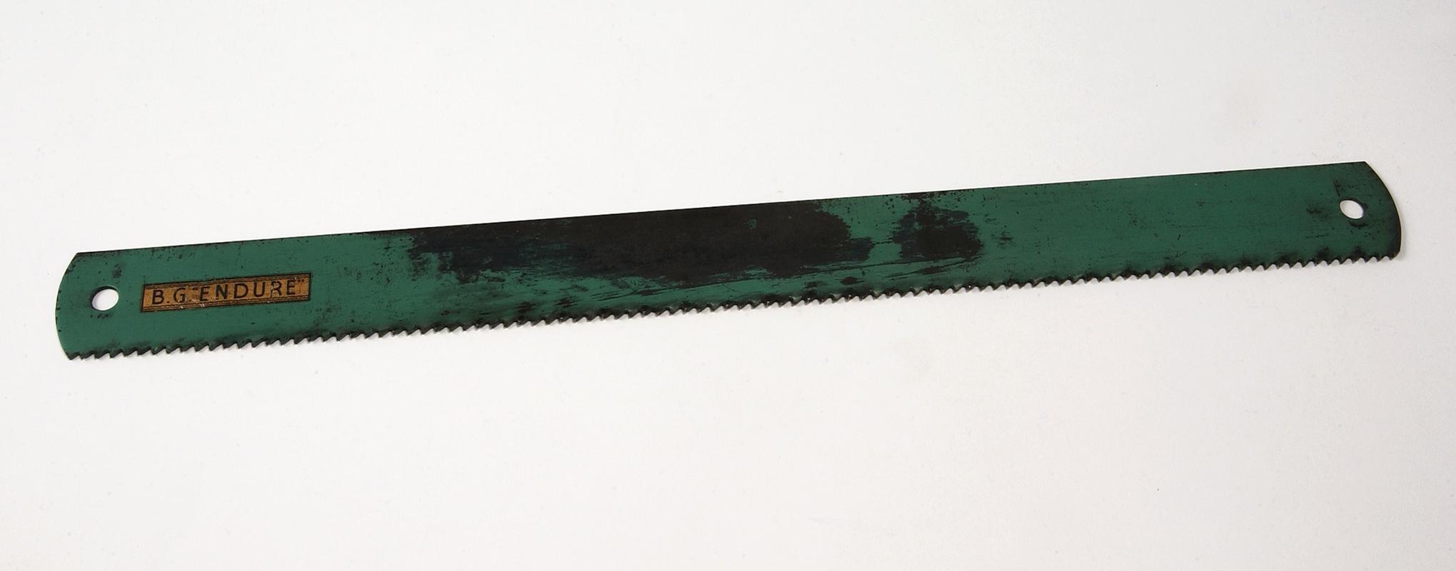 hacksaw blade (green)