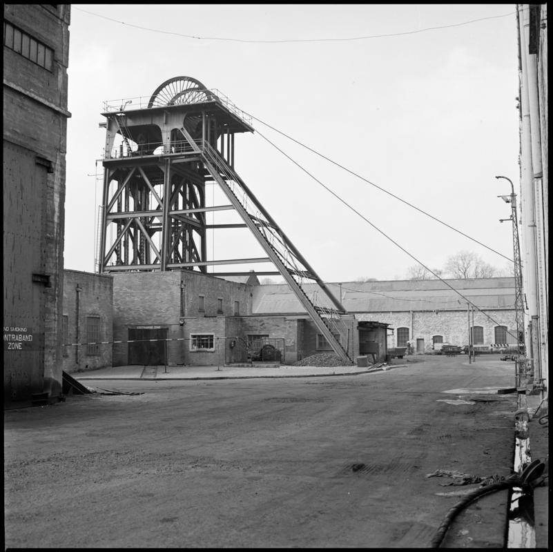 Cwm Colliery, film negative