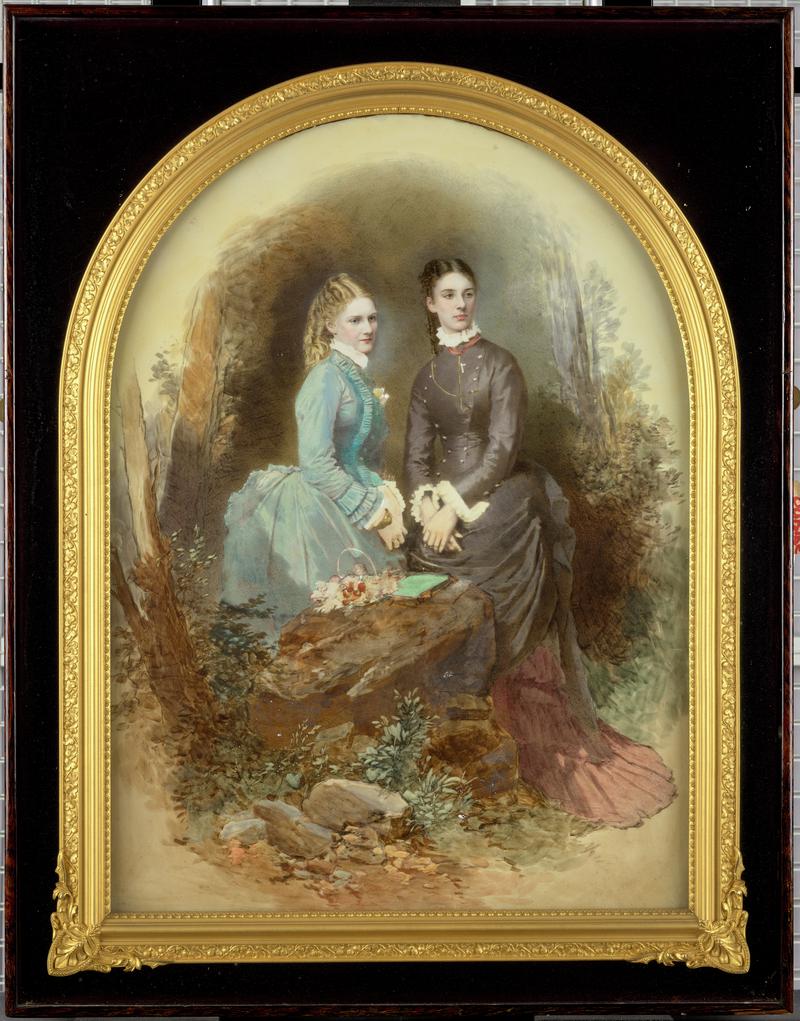 Lady Lloyd of Bronwydd and her sister