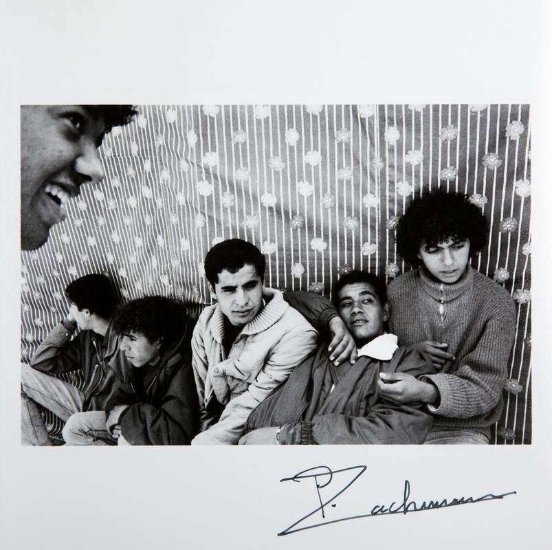 Youth festival. Young "beurs" (Second generation of North Africans based in France) who live in the northern districts of Marseille