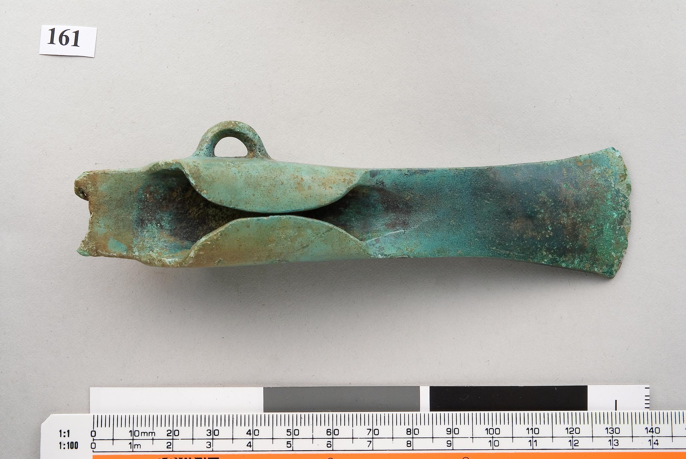 Late Bronze Age bronze winged axe