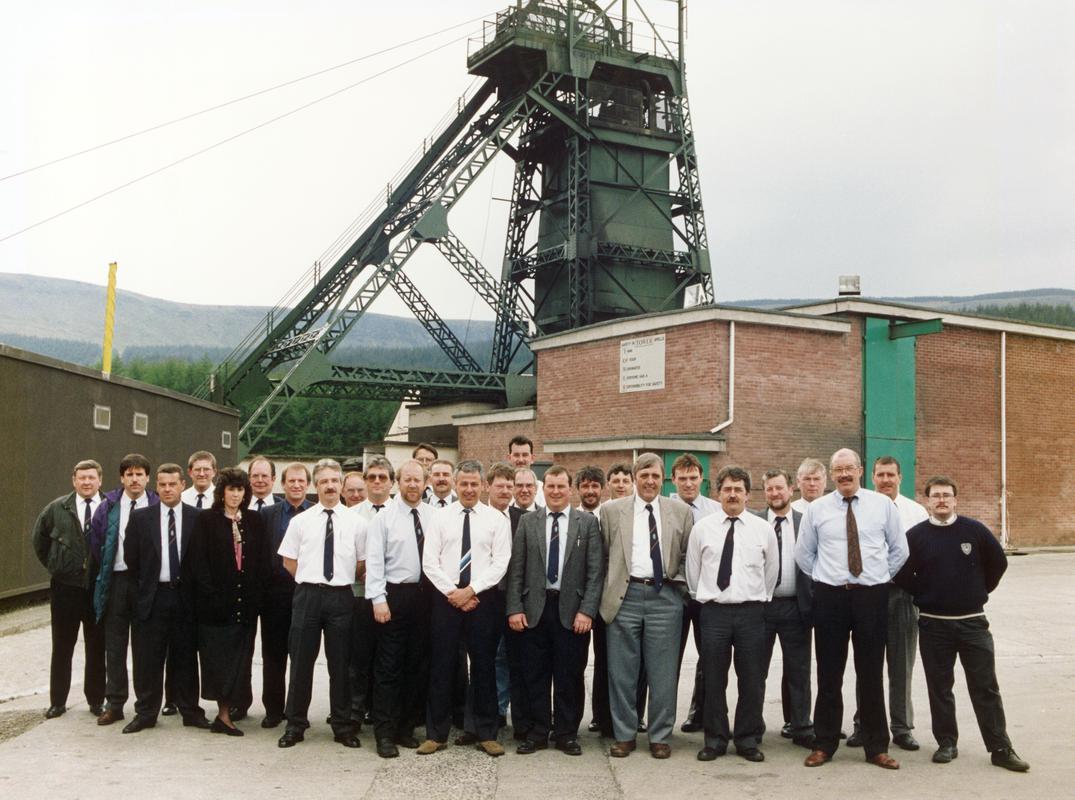 Tower Colliery staff