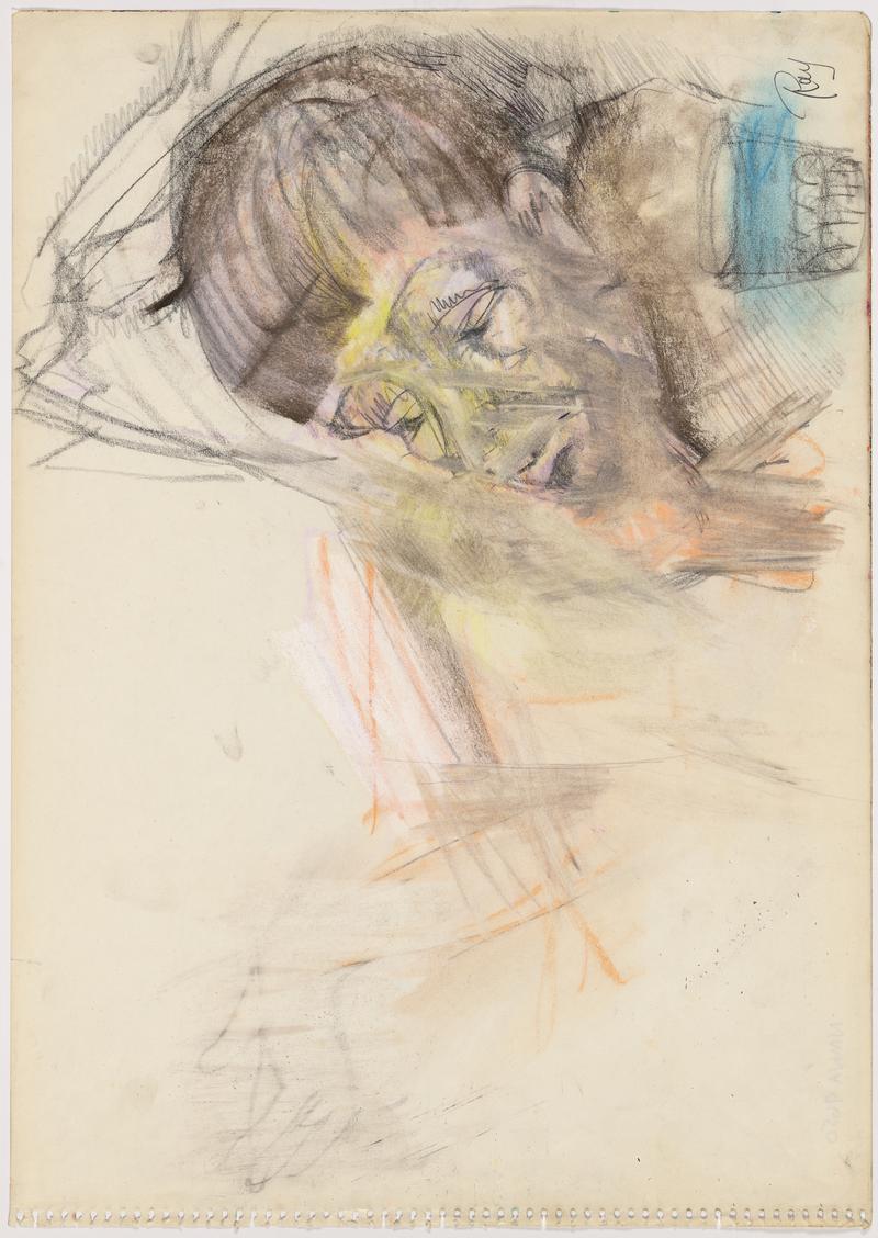 David Jones facing left, study