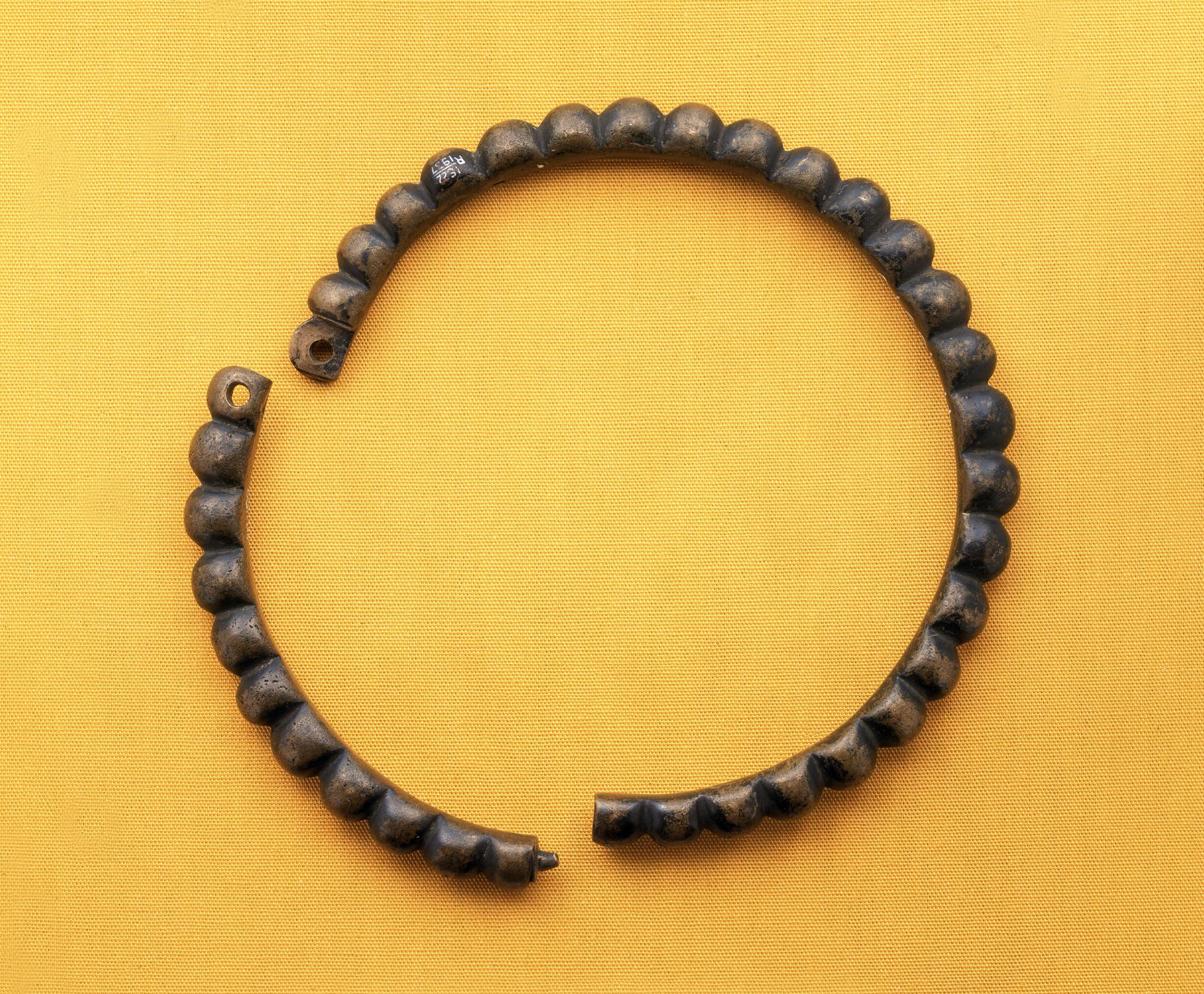 Early Iron Age bronze torc