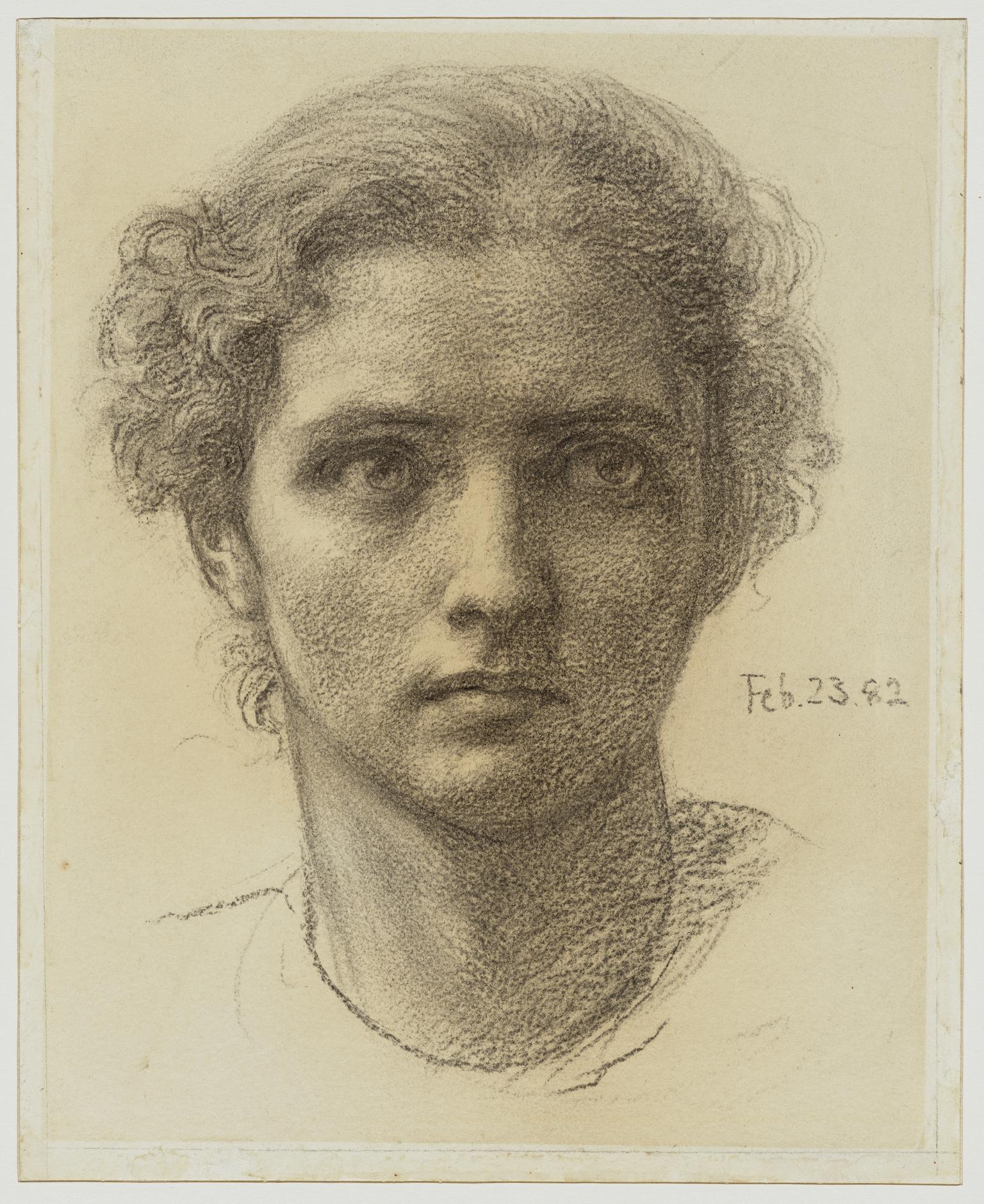 Portrait study of a Capri girl