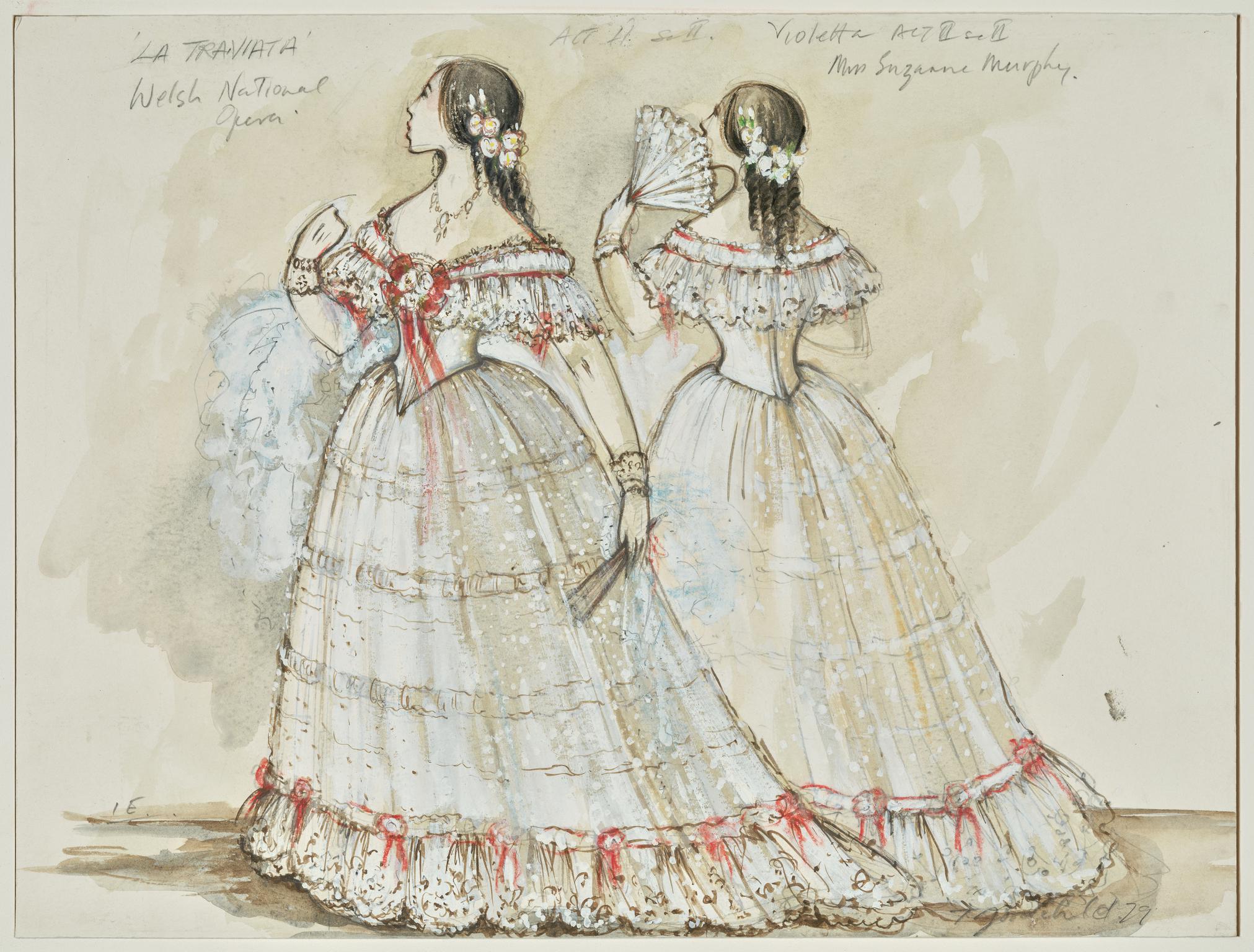 Costume Designs for Welsh National Opera