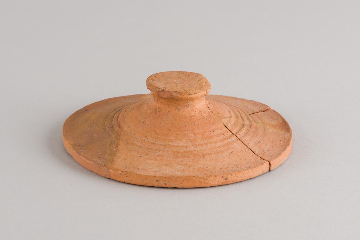 Roman pottery lid