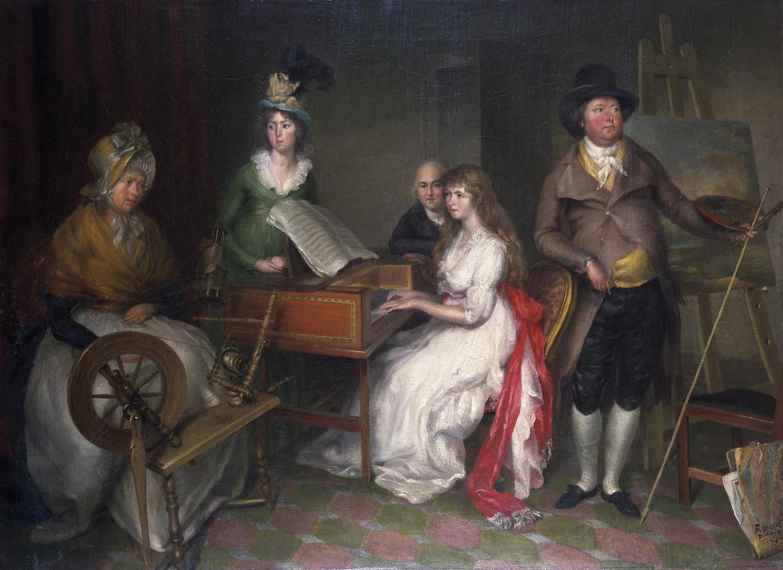 Thomas Jones (1742-1803) and his family