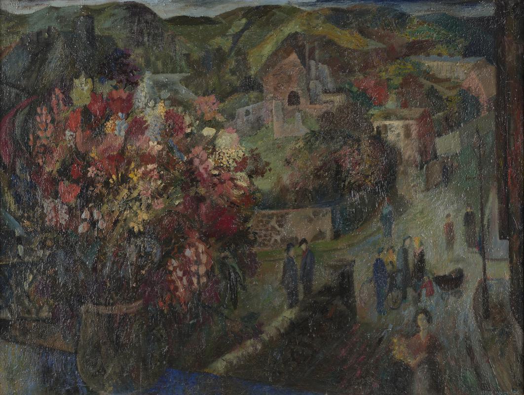Flowers in a Welsh Landscape