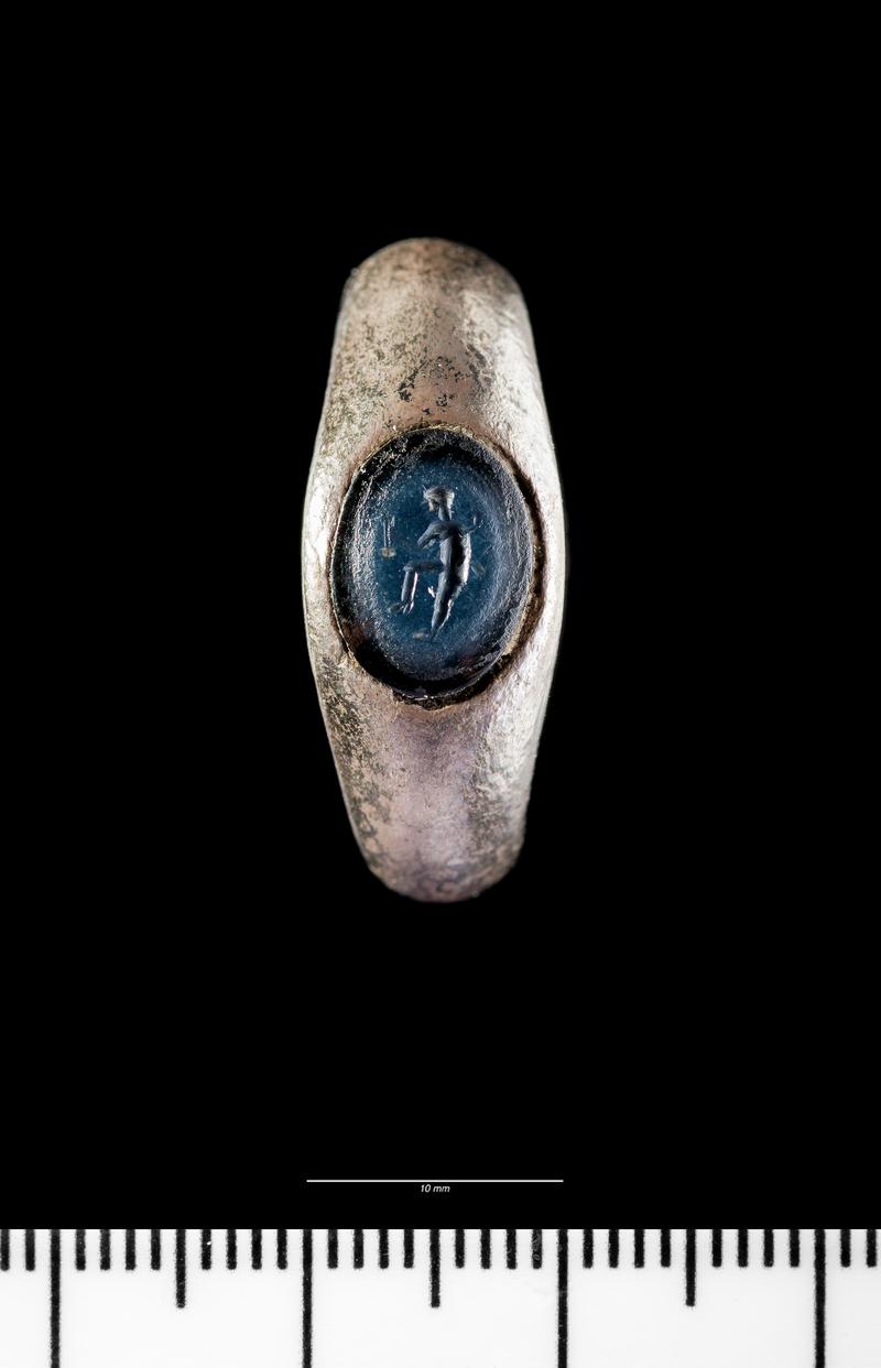 Roman silver finger ring