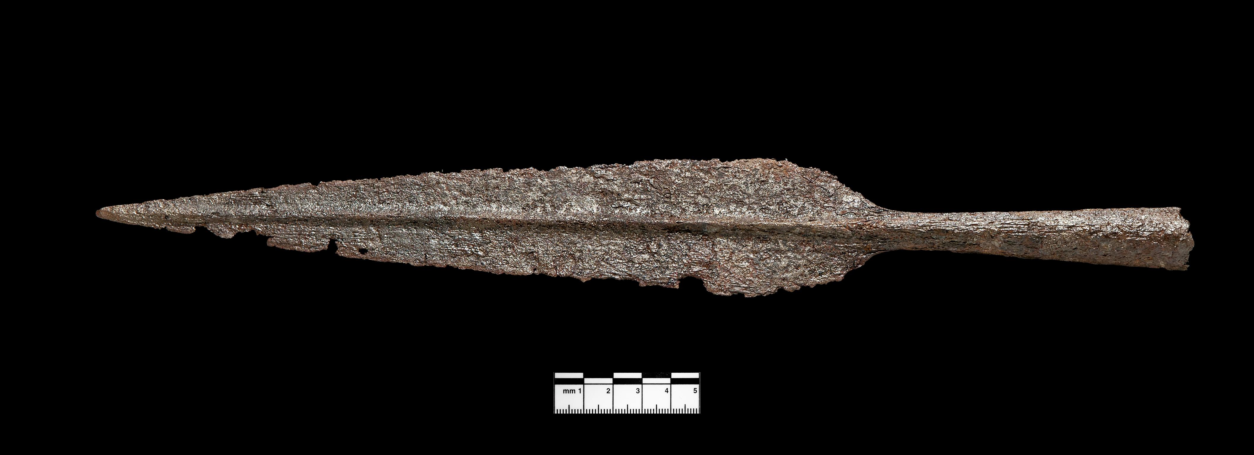 Iron Age iron socketed spearhead