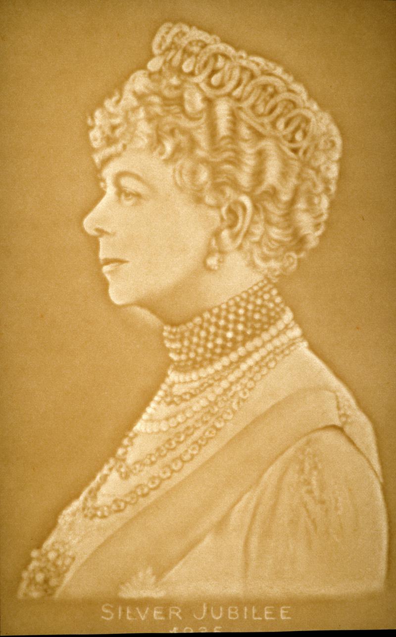 Watermark portrait of King George V